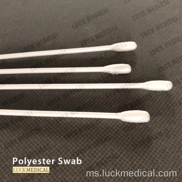 Swab tip poliester boleh guna untuk koleksi spesimen